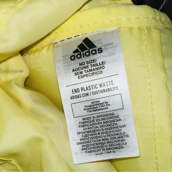 ADIDAS X MARIMEKKO Allover Print Sports Backpack 19"D x 7"W x 10.25"H Preowned - Picture 8 of 12